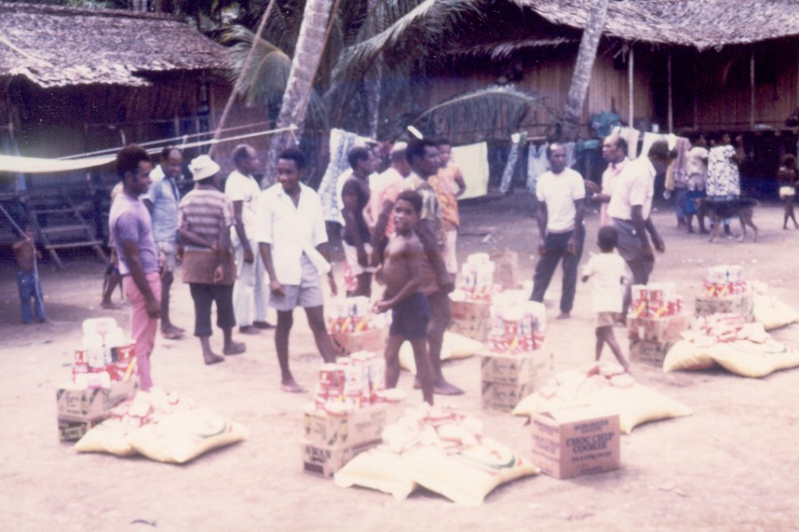 Allocating goods for party