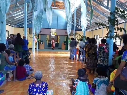 New Siboma church sanctuary